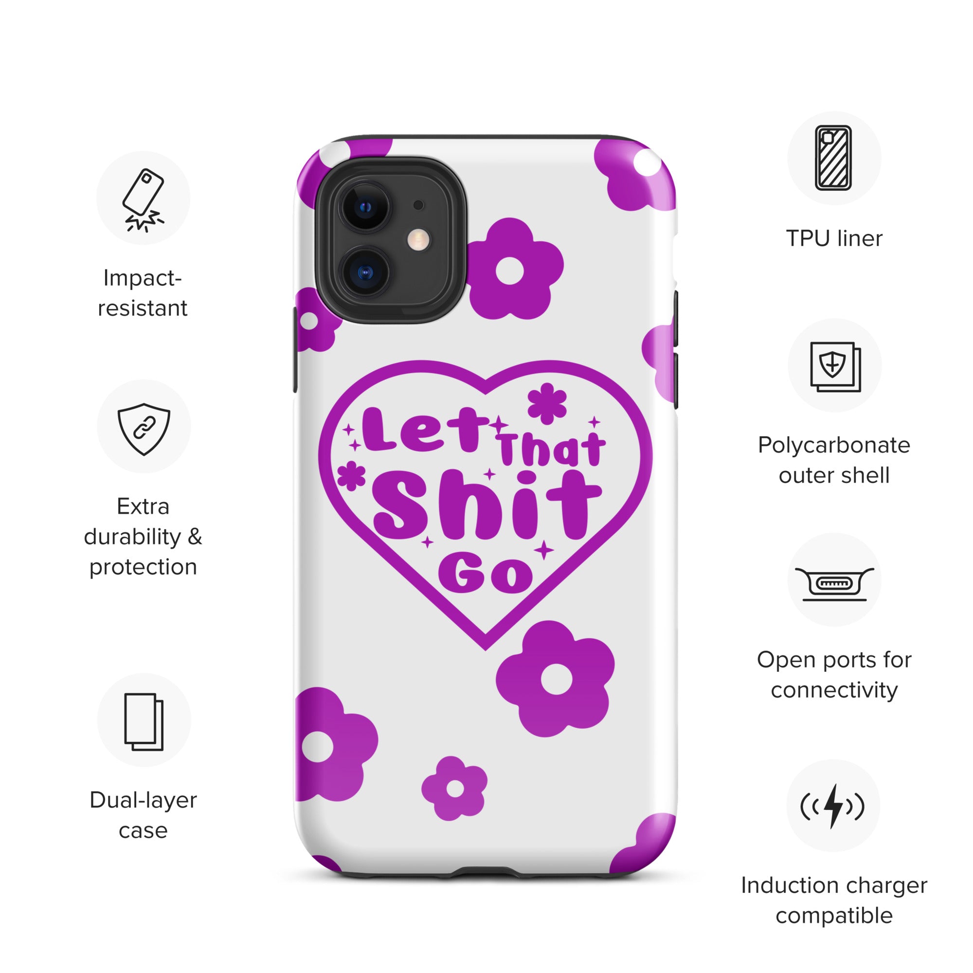 retro-groovy-positive-vibes-phone-cases-gift-for-her-aesthetic-phone-cover-iphone-15-plus-iphone-16-pro-max-tough-case-for-iphone®-2