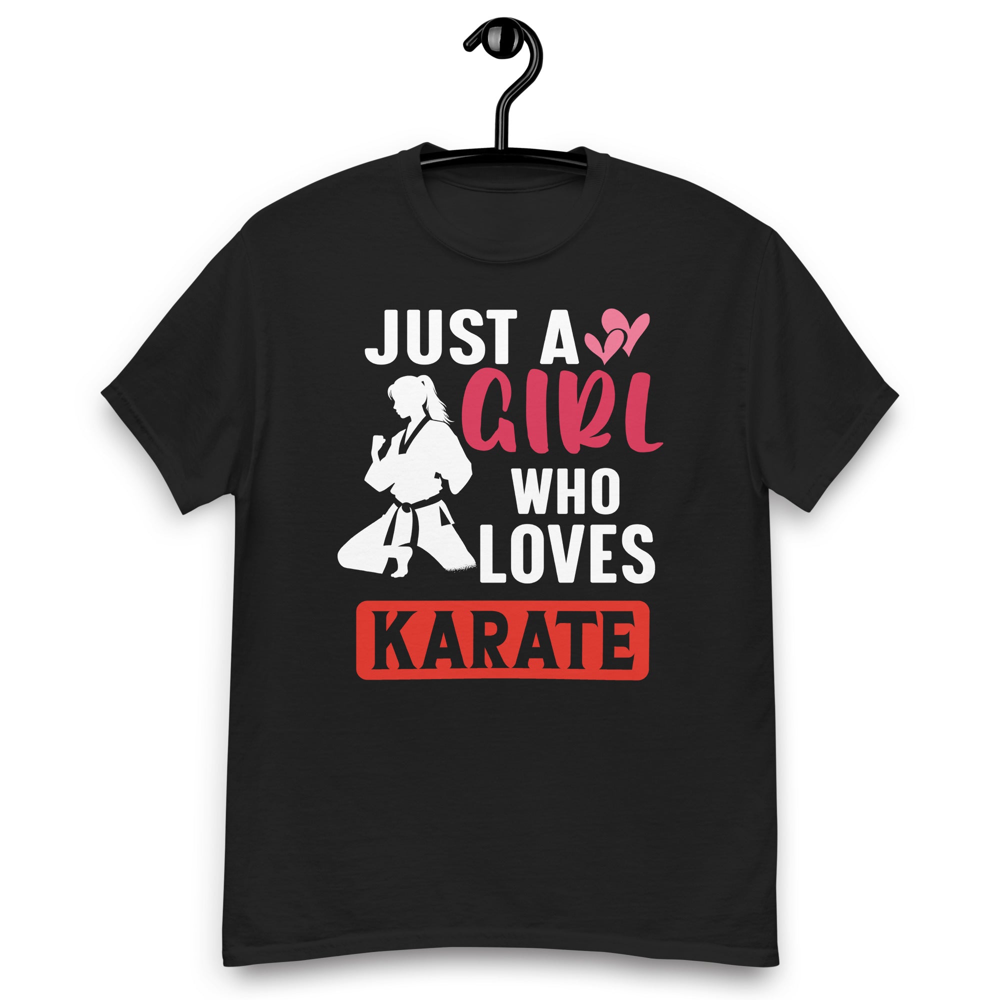 karate-just-a-girl-who-loves-karate-unisex-classic-tee