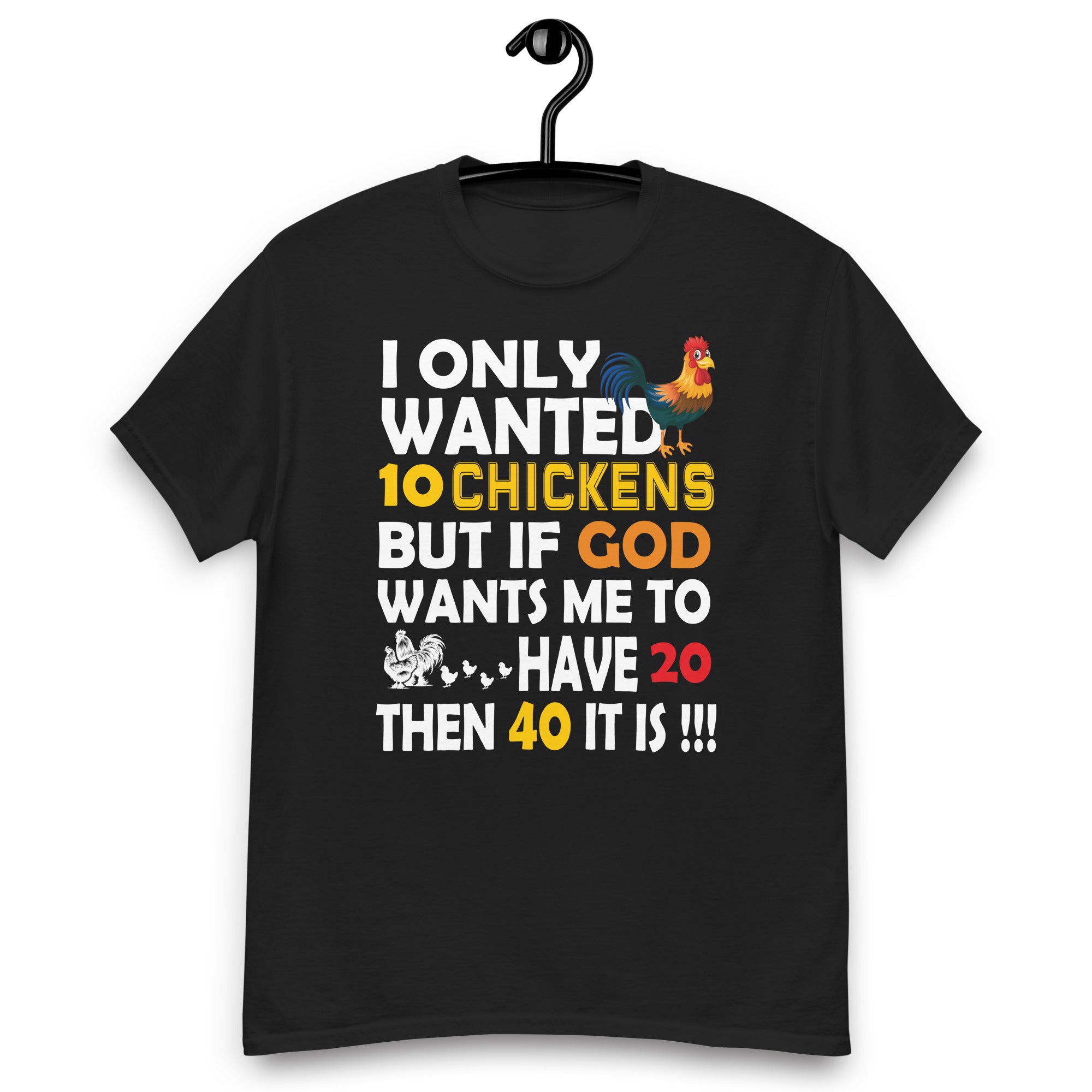 best-chicken-art-for-men-women-poultry-themed-chicken-farmer-unisex-classic-tee