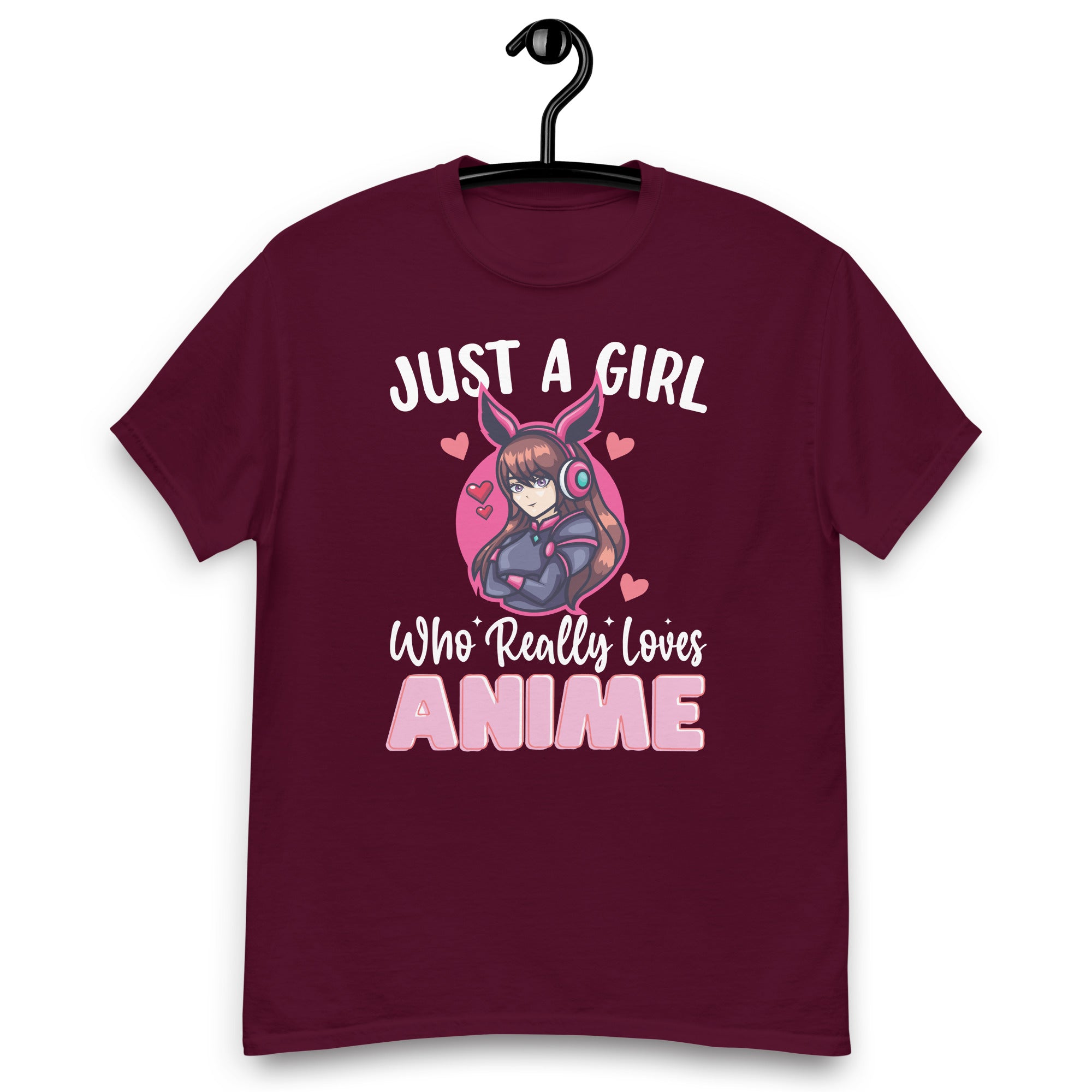 anime-gifts-for-teen-girls-just-a-girl-who-loves-anime-unisex-classic-tee