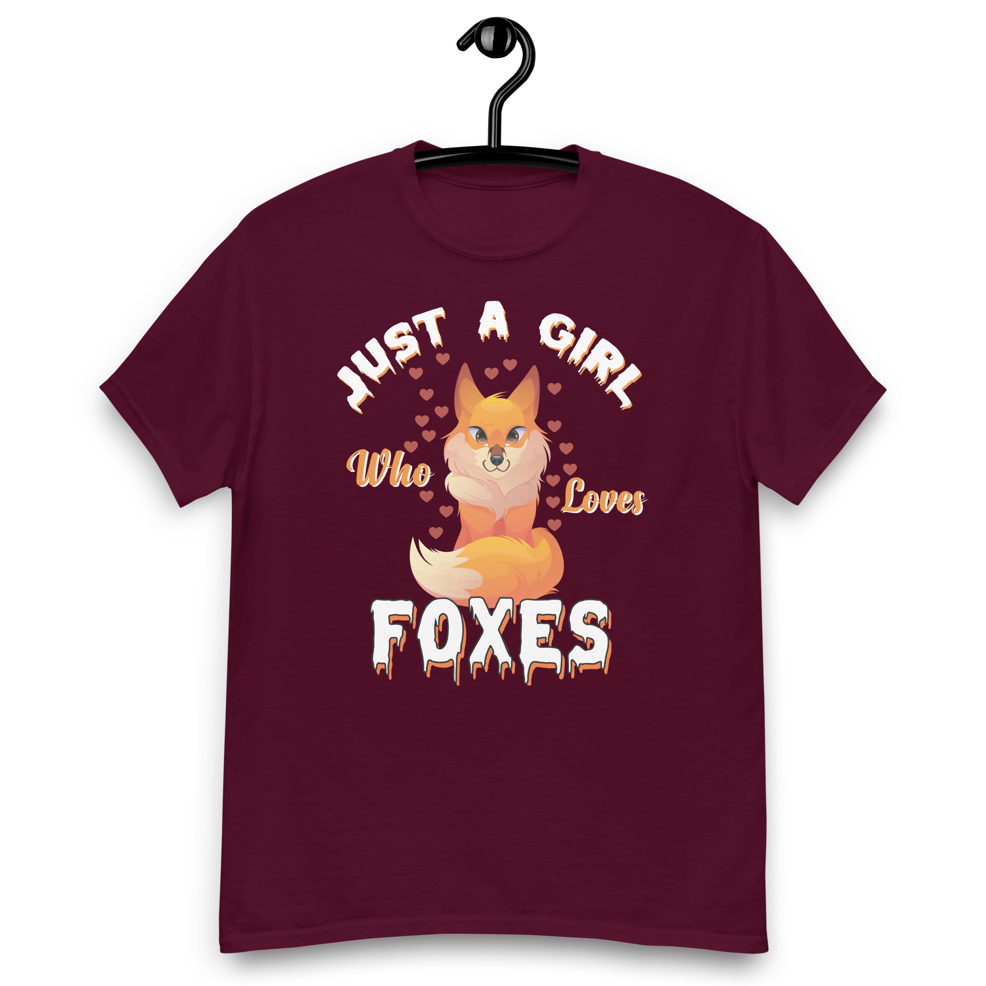 just-a-girl-who-loves-foxes-cute-fox-unisex-classic-tee