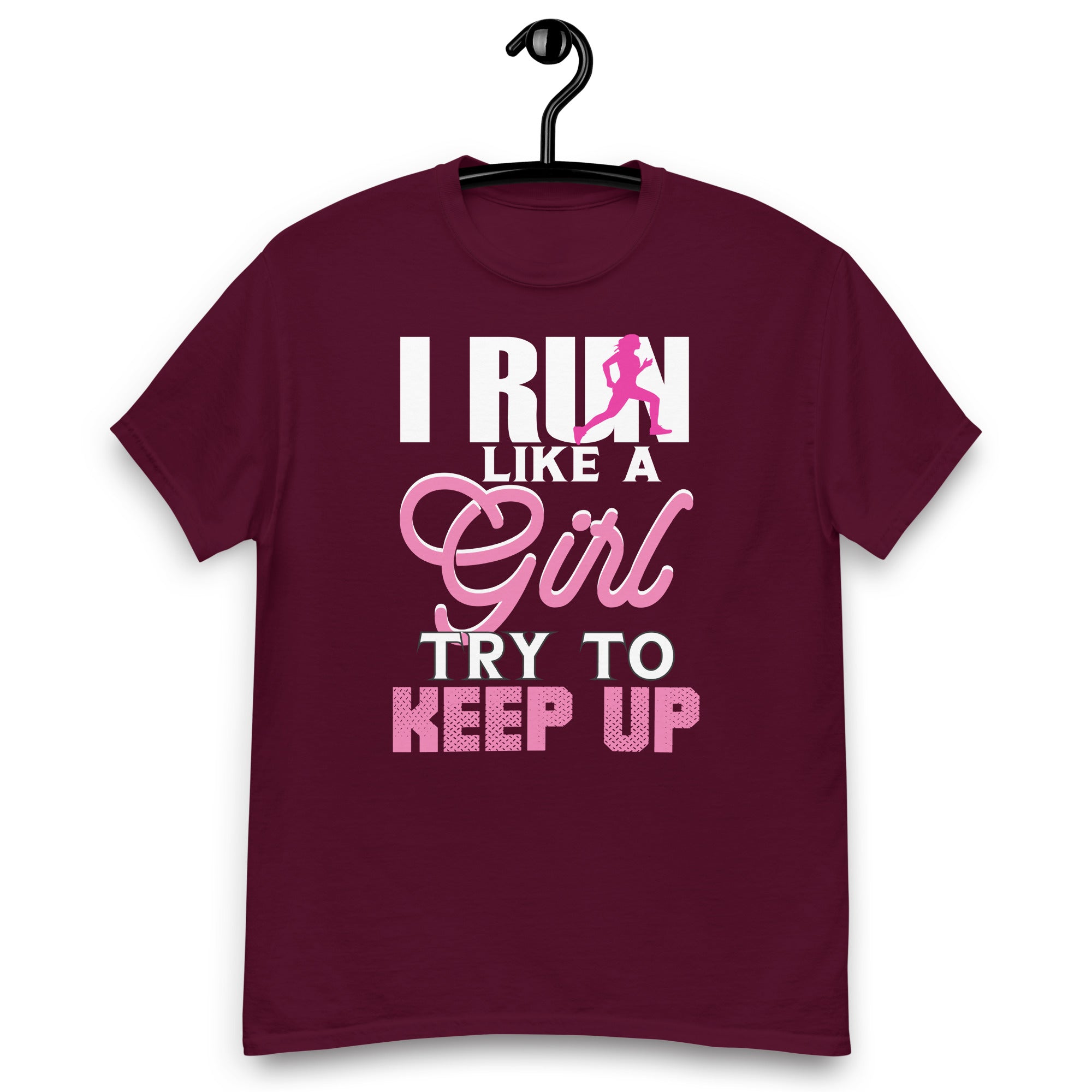 tee-for-female-runners-i-run-like-a-girl-try-to-keep-unisex-classic-tee