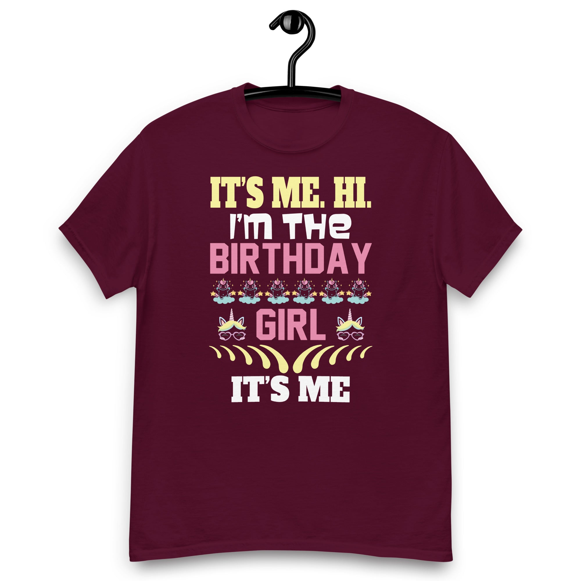 its-me-hi-im-the-birthday-girl-its-me-kids-birthday-party-unisex-classic-tee