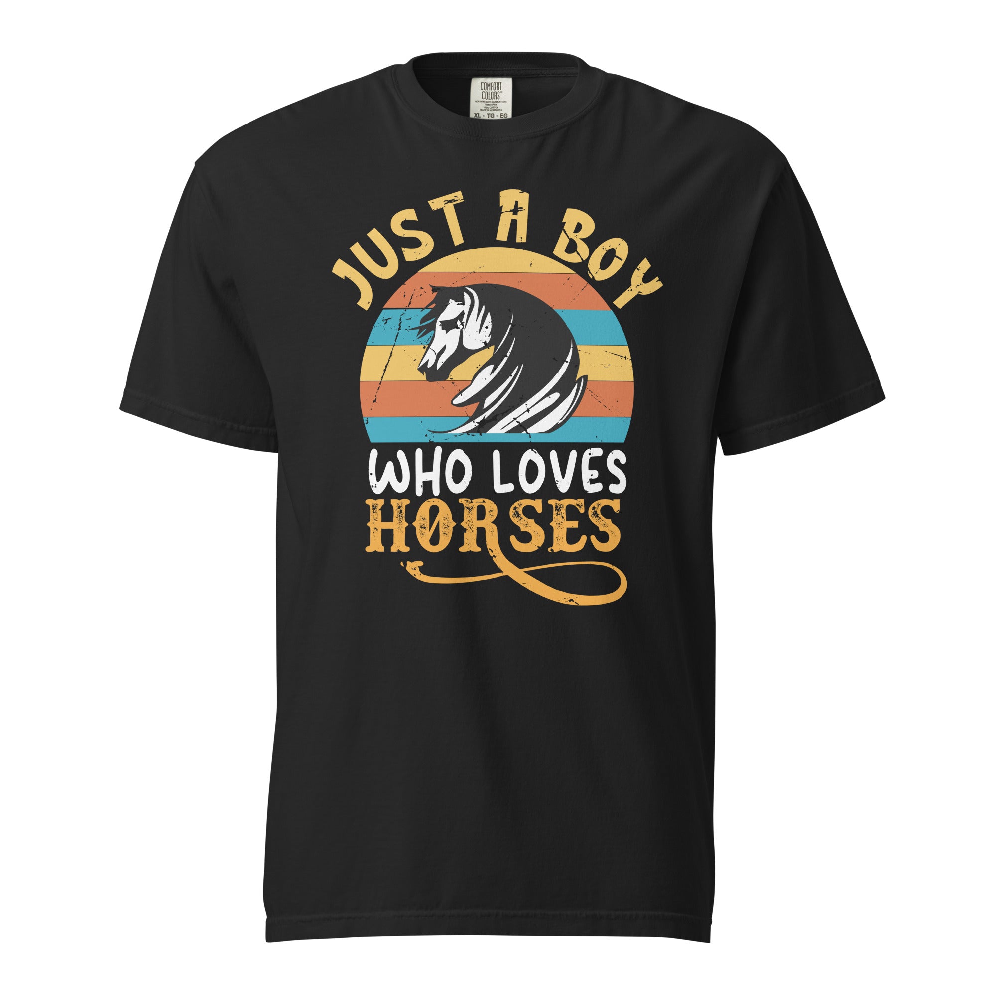 just-a-boy-who-loves-horses-equestrian-horseback-riding-kids-unisex-garment-dyed-heavyweight-t-shirt
