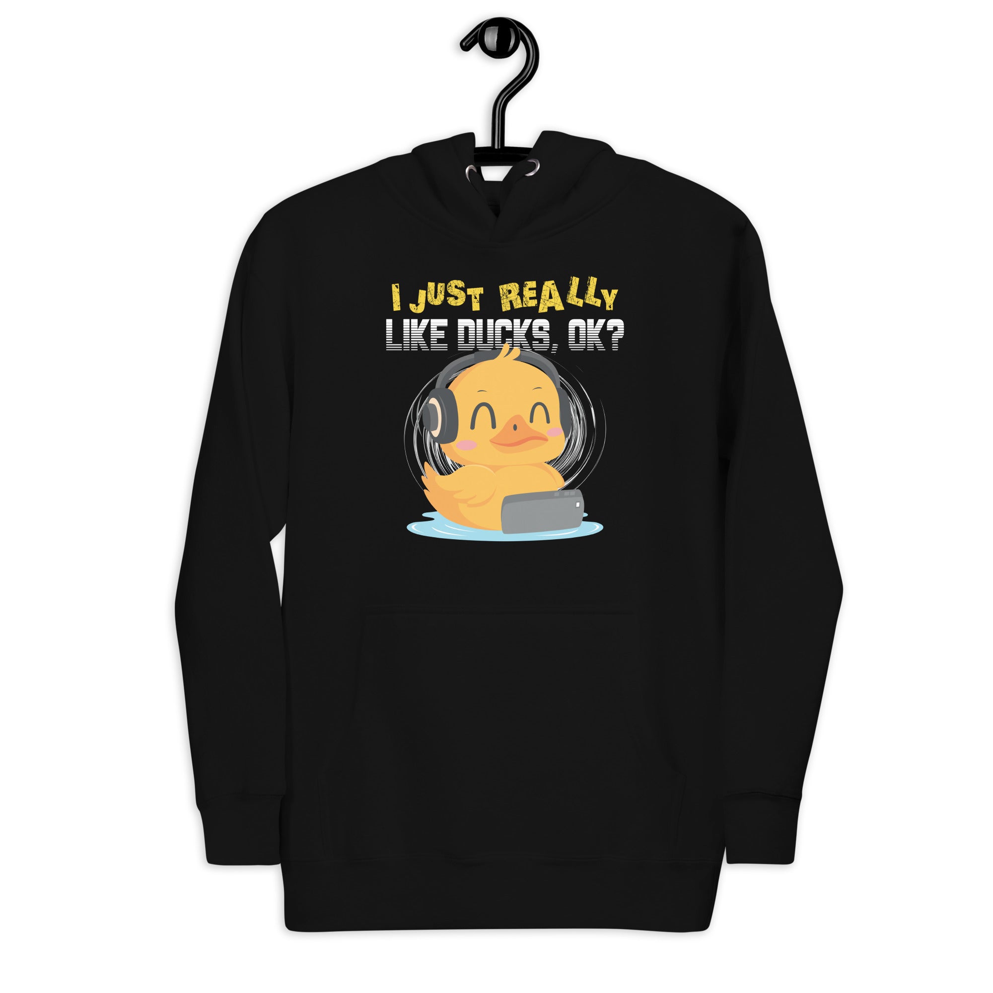 funny-i-just-really-like-ducks-ok-unisex-hoodie