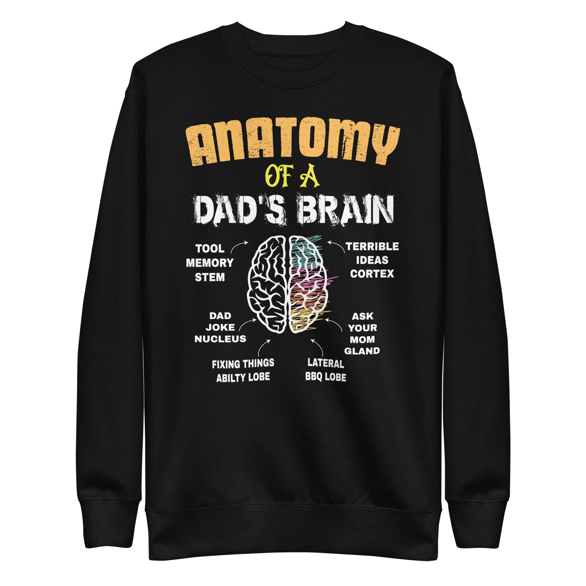 anatomy-of-a-dads-brain-funny-dad-family-humor-fathers-day-unisex-premium-sweatshirt