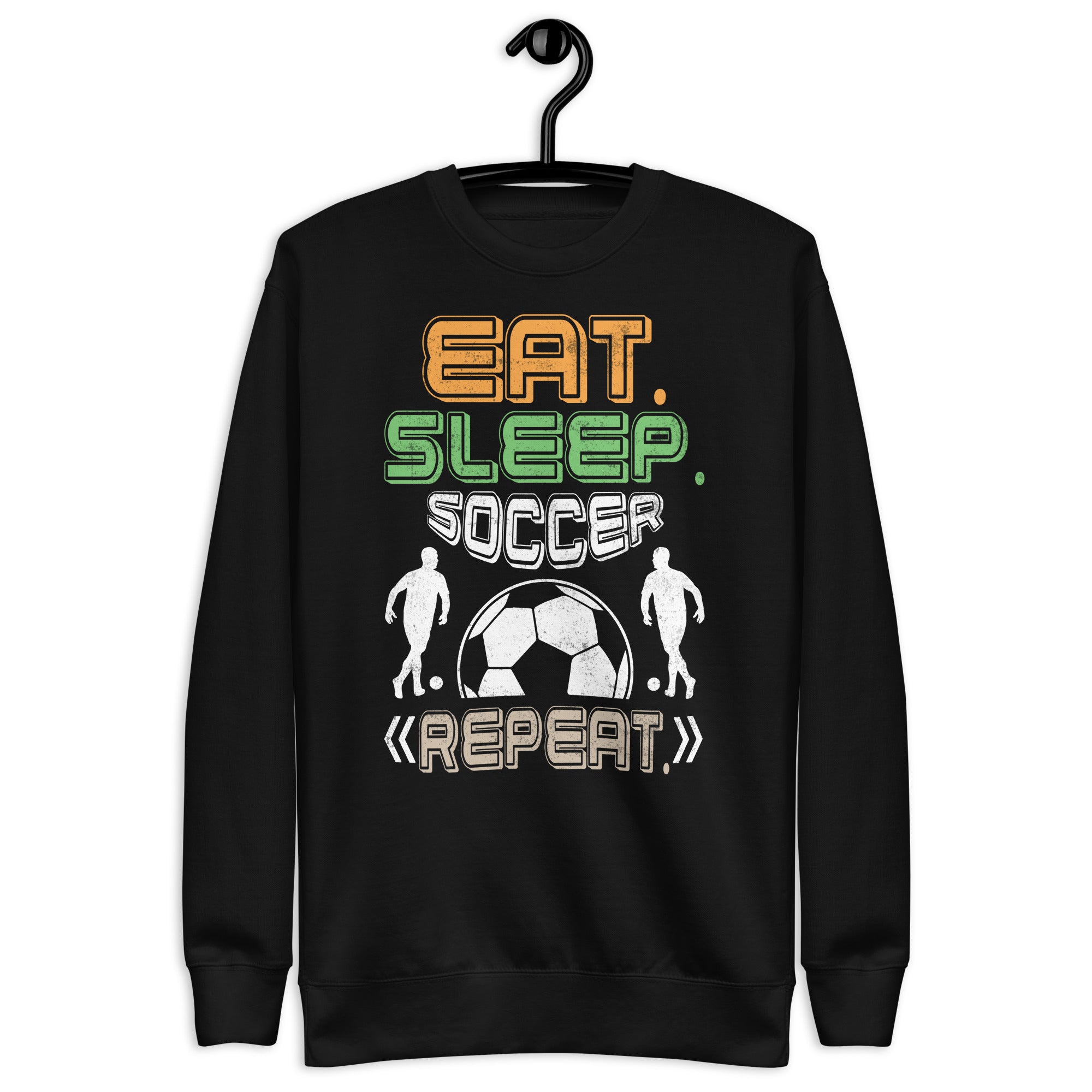 eat-sleep-soccer-repeat-shirt-soccer-player-coach-boys-unisex-premium-sweatshirt