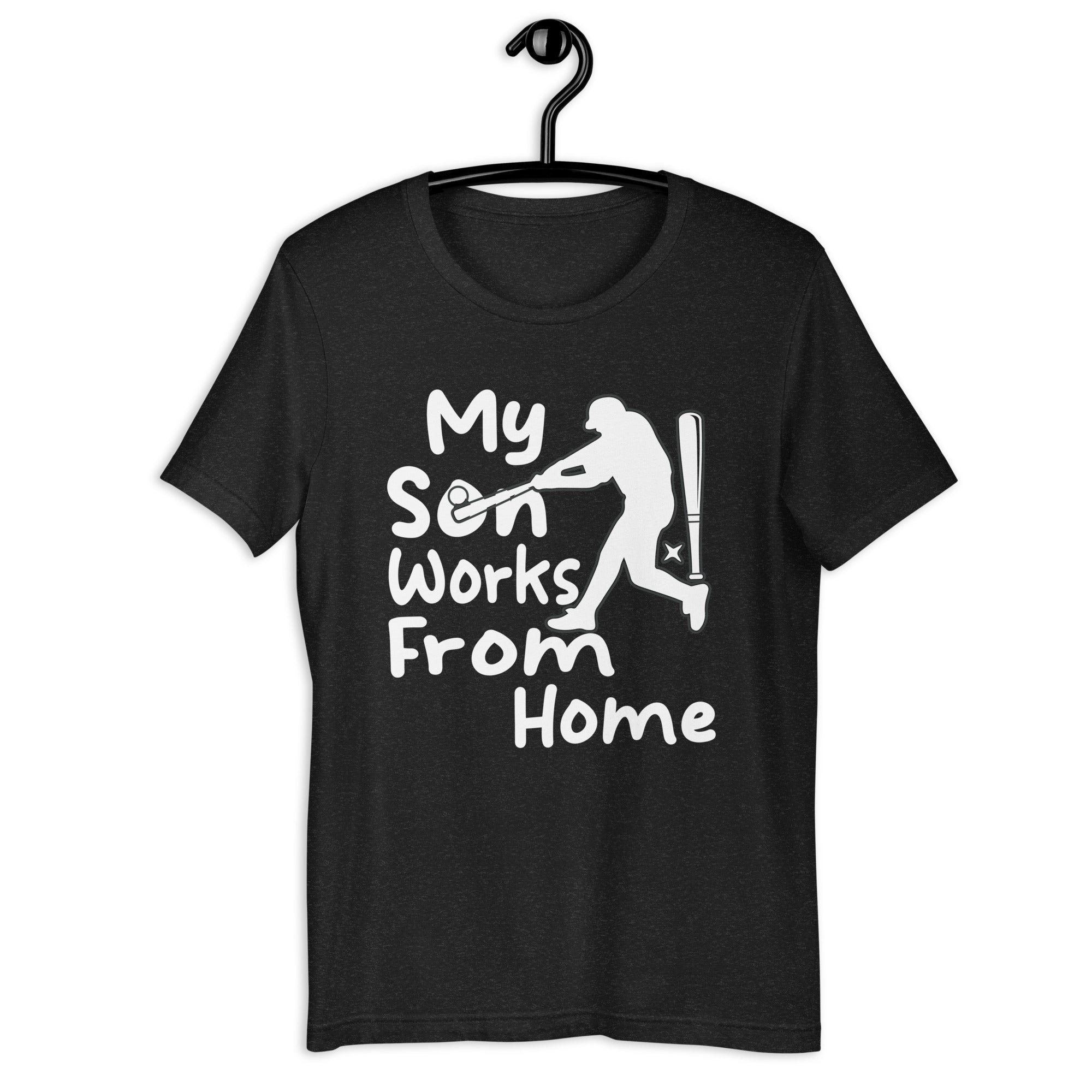 catchers-mom-baseball-my-son-works-from-home-mothers-day-unisex-t-shirt