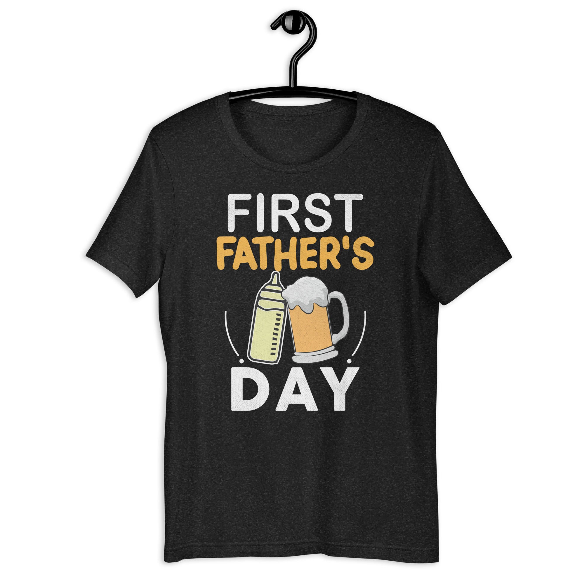 mens-first-fathers-day-beer-daddy-2025-dad-joke-unisex-t-shirt