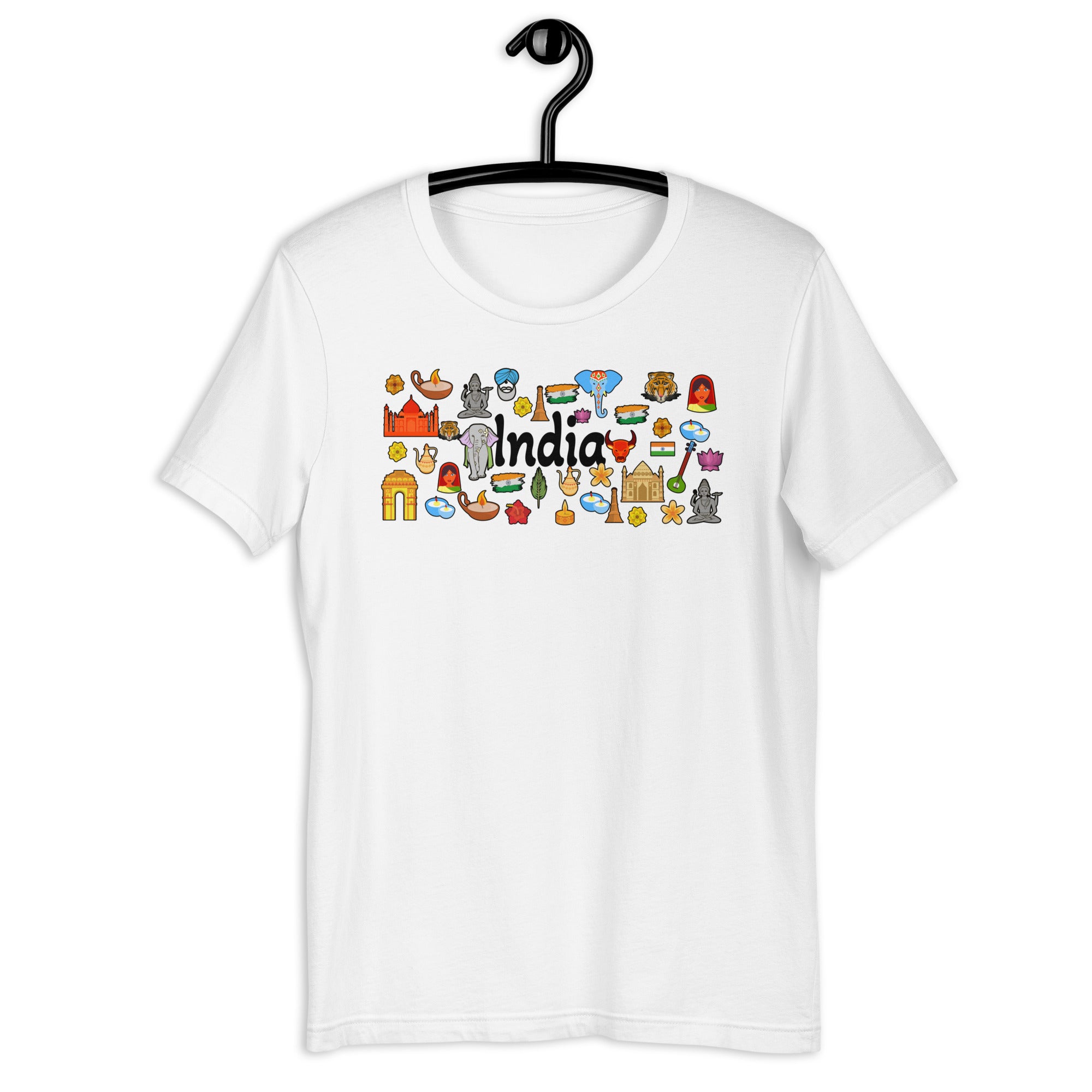 lotacy-india-symbols-colorful-india-india-souvenir-and-gifts-gift-idea-for-indian-men-and-women-unisex-t-shirt