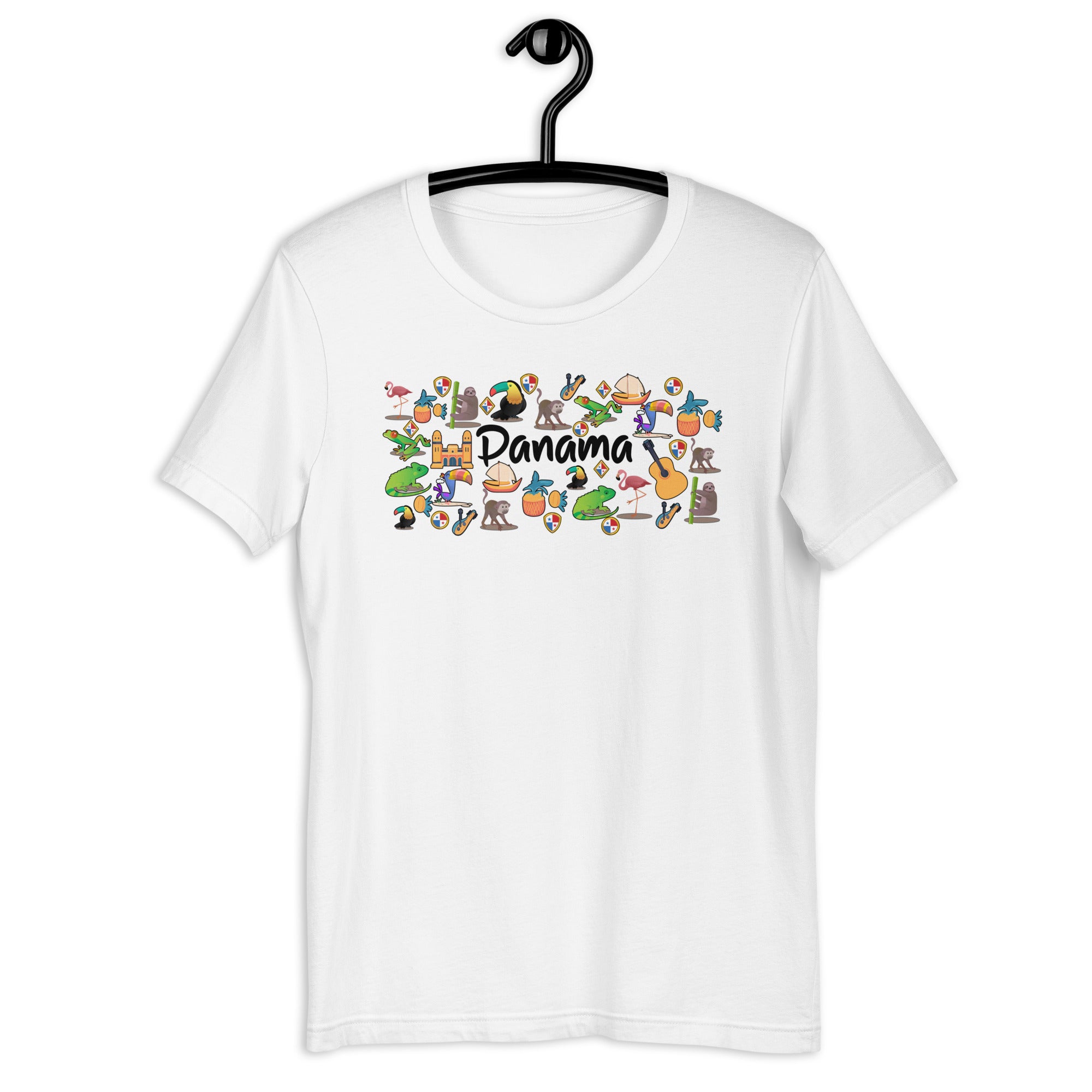lotacy-panama-symbols-colorful-with-heart-in-flag-panama-panamanian-panama-souvenir-and-gifts-unisex-t-shirt