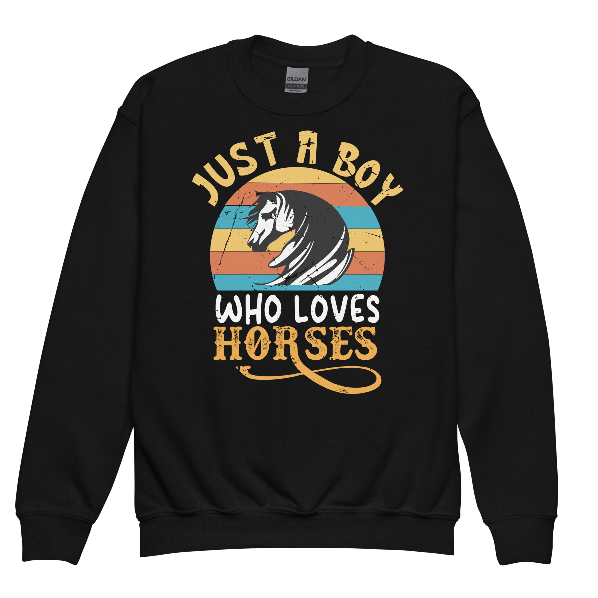just-a-boy-who-loves-horses-equestrian-horseback-riding-kids-crewneck-sweatshirt
