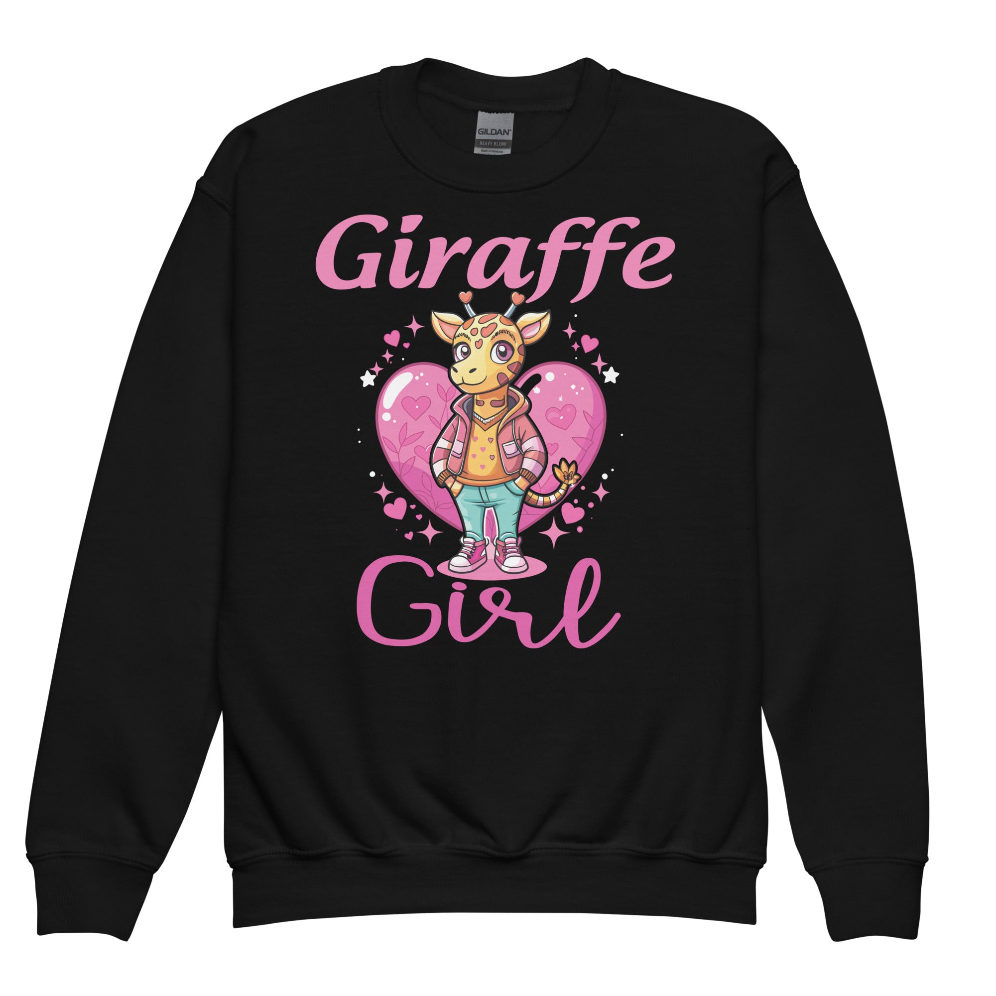 giraffe-girl-cute-giraffe-girls-giraffe-crewneck-sweatshirt