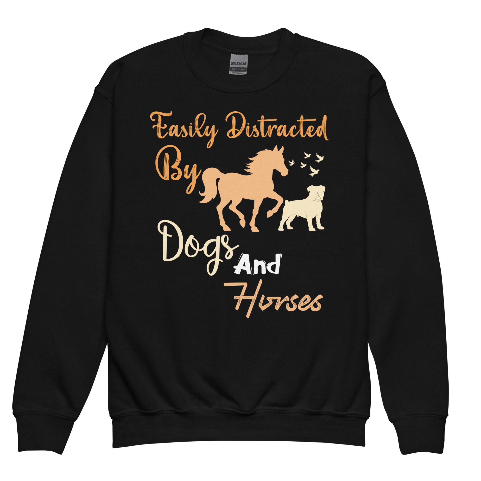 horse-tee-for-women-teens-girls-kids-horse-lovers-crewneck-sweatshirt