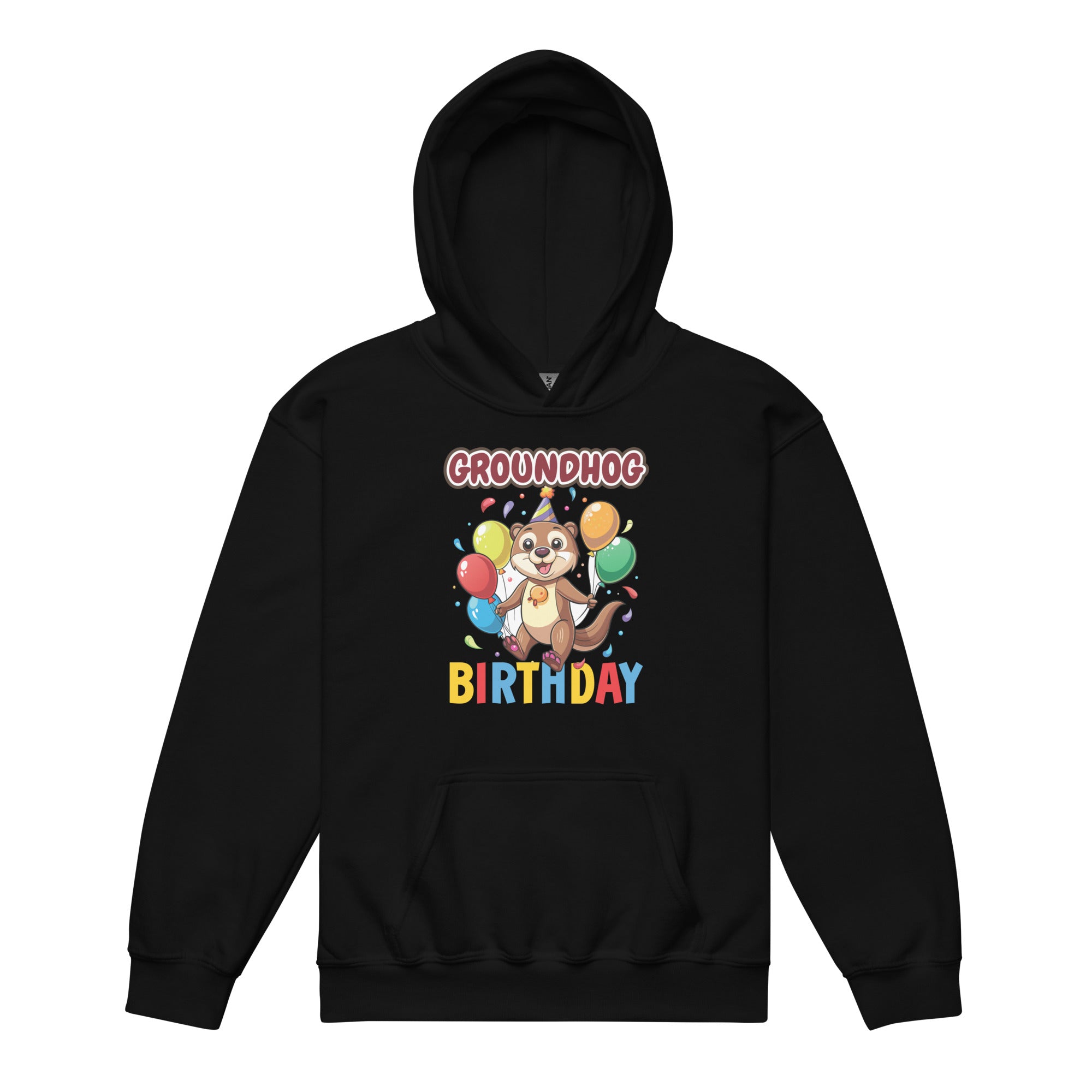 kids-groundhog-birthday-shirt-i-was-born-on-groundhog-day-heavy-blend-hoodie