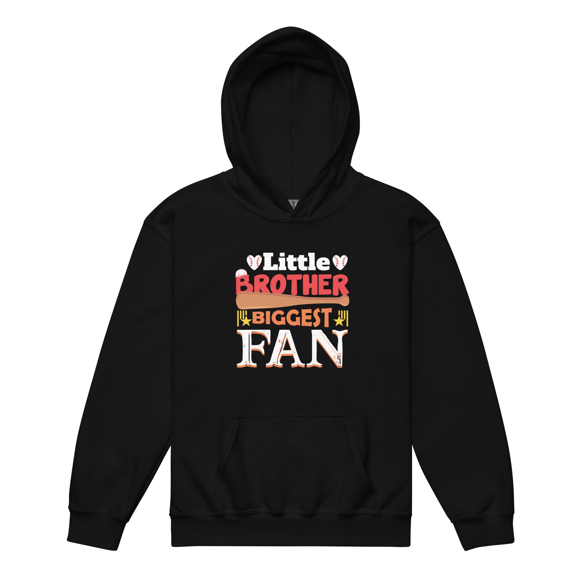 little-brother-biggest-fan-baseball-season-for-boys-heavy-blend-hoodie