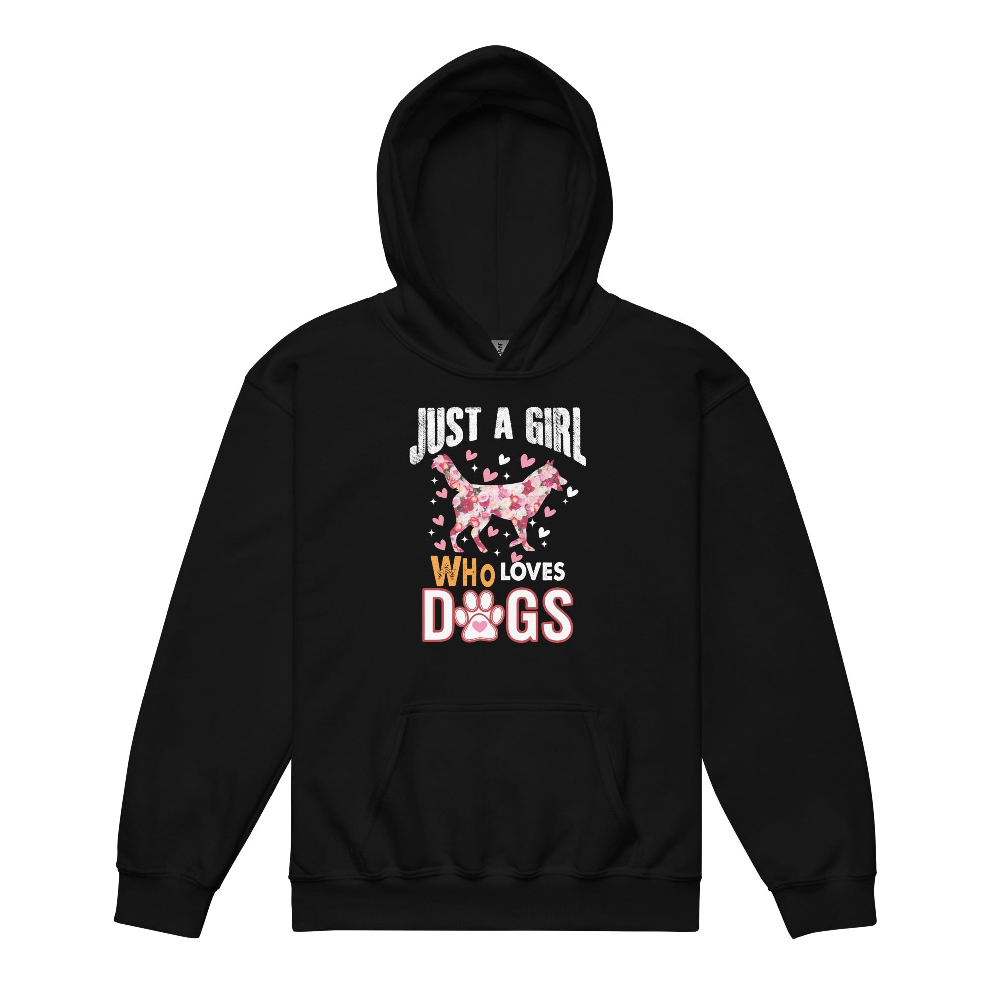 dog-cute-just-a-girl-who-loves-dogs-heavy-blend-hoodie