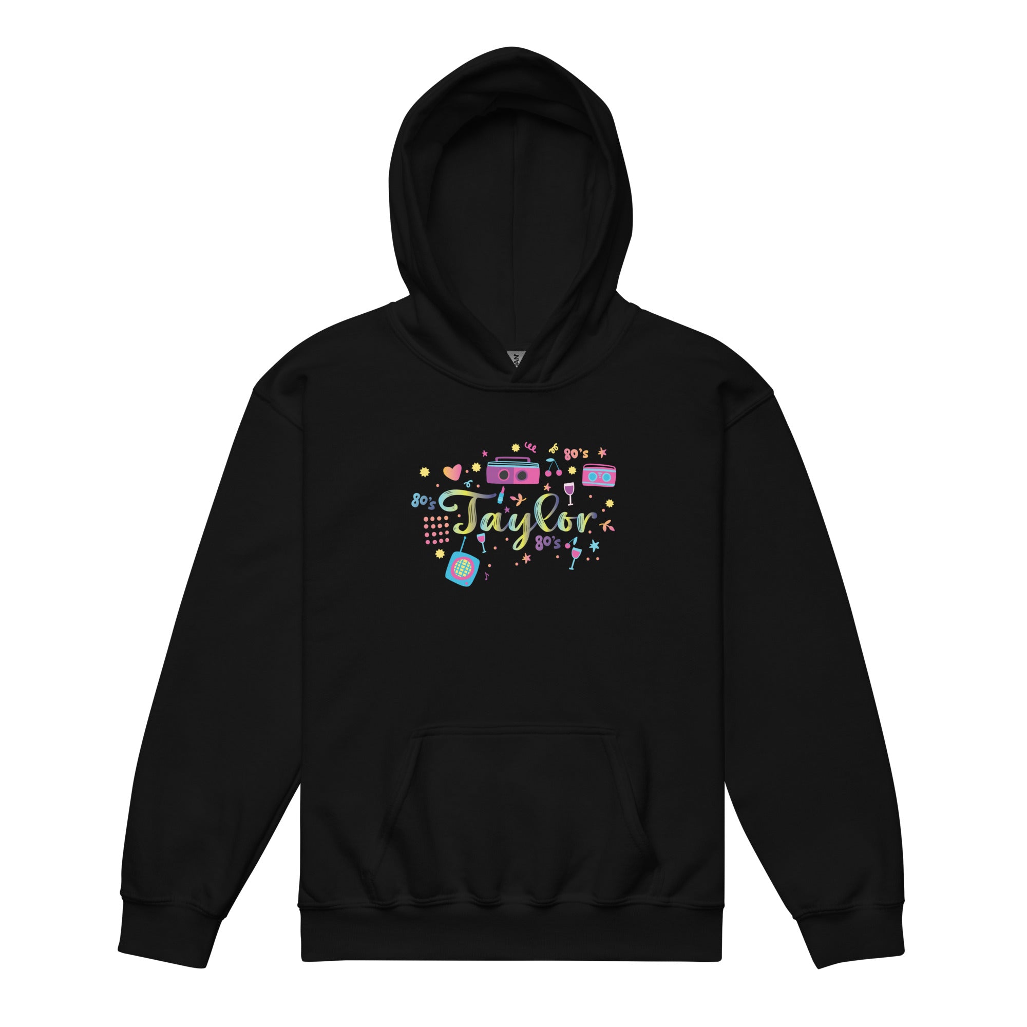 girl-retro-taylor-first-name-personalized-groovy-70-s-80-s-heavy-blend-hoodie