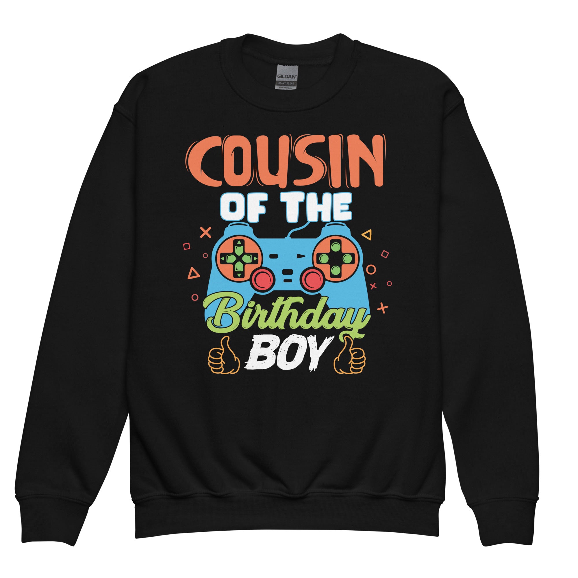 cousin-of-the-birthday-boy-matching-video-game-birthday-gift-crewneck-sweatshirt